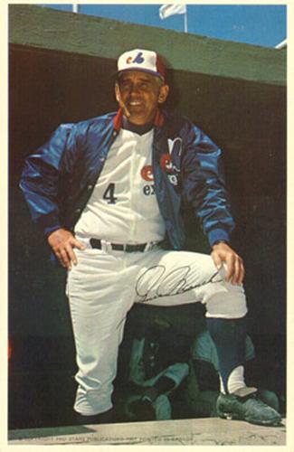 1971 Pro Stars Montreal Expos #NNO Gene Mauch Front
