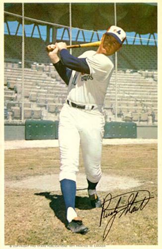1971 Pro Stars Montreal Expos #NNO Rusty Staub Front