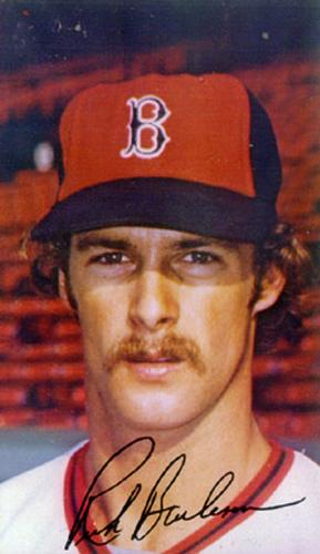 1976 McDonald's Boston Red Sox Postcards #NNO Rick Burleson Front