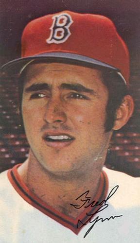 1976 McDonald's Boston Red Sox Postcards #NNO Fred Lynn Front