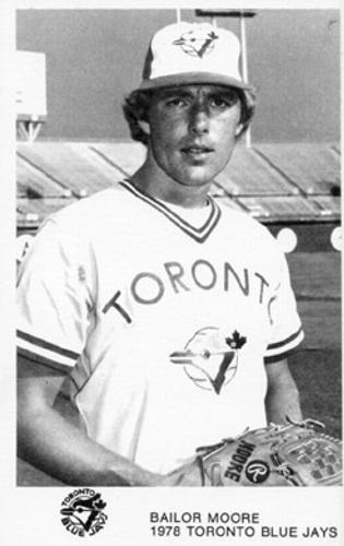 1978 Toronto Blue Jays Postcards #23 Balor Moore Front