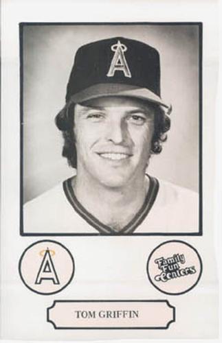 1978 Family Fun Centers California Angels #14 Tom Griffin Front
