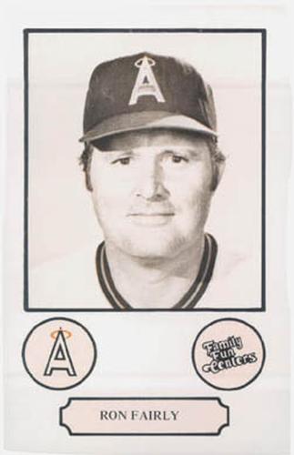 1978 Family Fun Centers California Angels #9 Ron Fairly Front