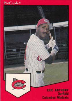 1989 ProCards Minor League Team Sets #134 Eric Anthony Front