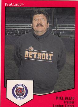 1989 ProCards Minor League Team Sets #1367 Mike Delao Front