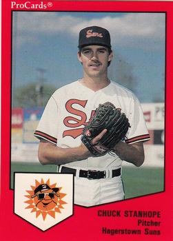 1989 ProCards Minor League Team Sets #269 Chuck Stanhope Front
