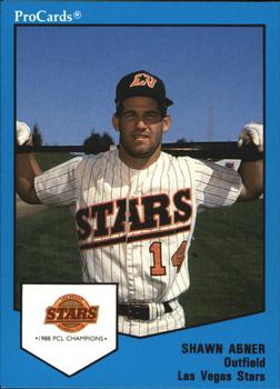 1989 ProCards Minor League Team Sets #21 Shawn Abner Front