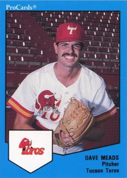 1989 ProCards Minor League Team Sets #180 Dave Meads Front