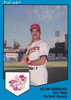 1989 ProCards Minor League Team Sets #210 Victor Rodriguez Front