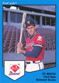 1989 ProCards Minor League Team Sets #837 Ed Whited Front