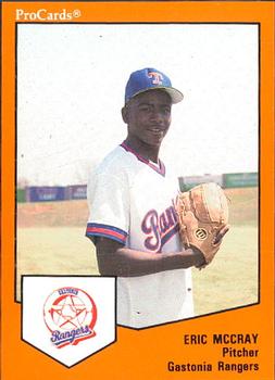 1989 ProCards Minor League Team Sets #1008 Eric McCray Front