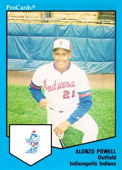 1989 ProCards Minor League Team Sets #1210 Alonzo Powell Front