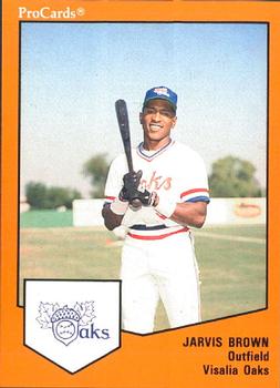 1989 ProCards Minor League Team Sets #1437 Jarvis Brown Front