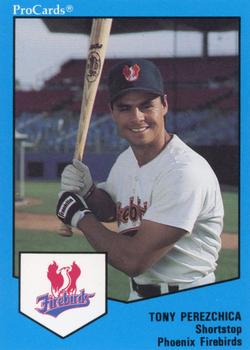 1989 ProCards Minor League Team Sets #1502 Tony Perezchica Front