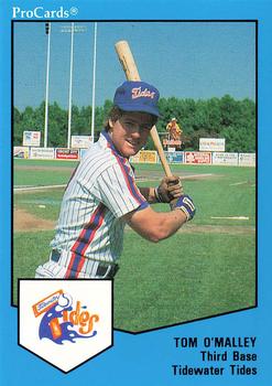 1989 ProCards Minor League Team Sets #1965 Tom O'Malley Front