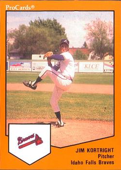 1989 ProCards Minor League Team Sets #2031 Jim Kortright Front