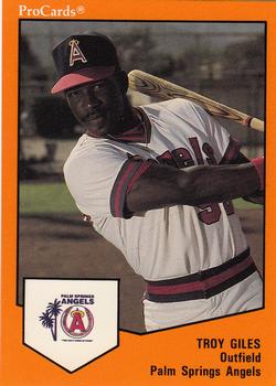 1989 ProCards Minor League Team Sets #473 Troy Giles Front