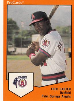 1989 ProCards Minor League Team Sets #479 Fred Carter Front