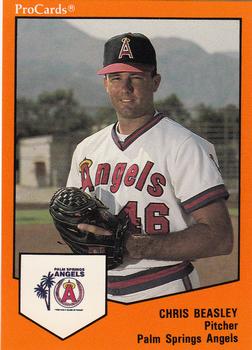 1989 ProCards Minor League Team Sets #488 Chris Beasley Front