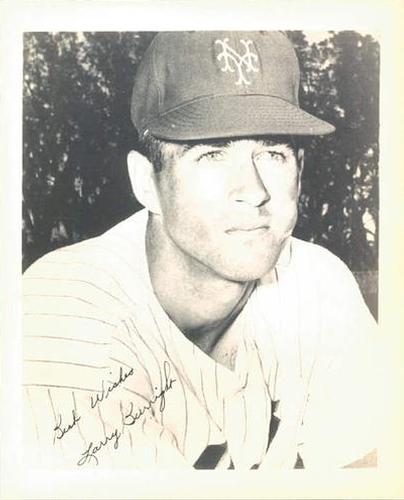 1963 New York Mets 4x5 Photos #NNO Larry Burright Front