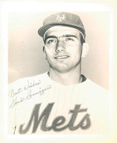 1963 New York Mets 4x5 Photos #NNO Chris Cannizzaro Front