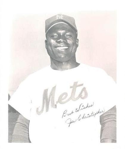 1963 New York Mets 4x5 Photos #NNO Joe Christopher Front