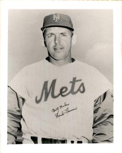 1963 New York Mets 4x5 Photos #NNO Frank Thomas Front