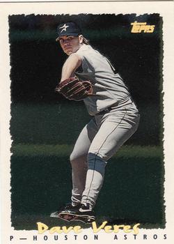 1995 Topps - CyberStats (Spectralight) #310 Dave Veres Front