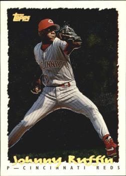 1995 Topps - CyberStats (Spectralight) #146 Johnny Ruffin Front