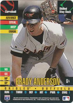 1995 Donruss Top of the Order #NNO Brady Anderson Front
