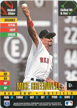 1995 Donruss Top of the Order #NNO Mike Greenwell Front