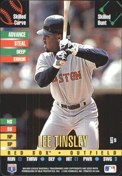 1995 Donruss Top of the Order #NNO Lee Tinsley Front