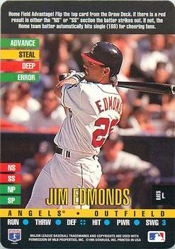 1995 Donruss Top of the Order #NNO Jim Edmonds Front