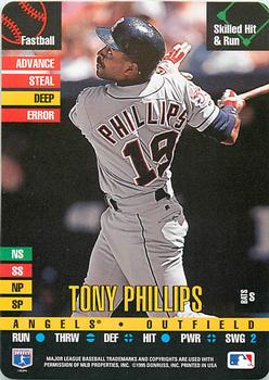 1995 Donruss Top of the Order #NNO Tony Phillips Front