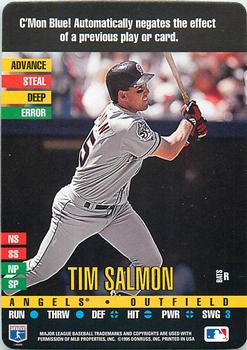 1995 Donruss Top of the Order #NNO Tim Salmon Front
