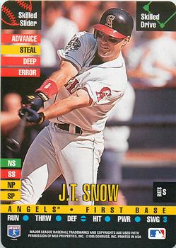 1995 Donruss Top of the Order #NNO J.T. Snow Front