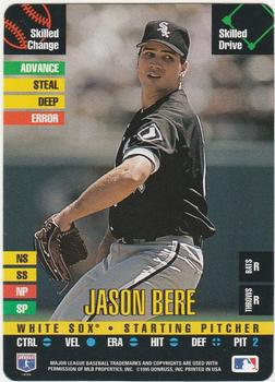 1995 Donruss Top of the Order #NNO Jason Bere Front