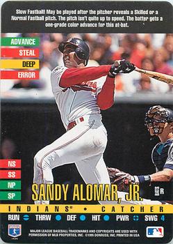 1995 Donruss Top of the Order #NNO Sandy Alomar, Jr. Front