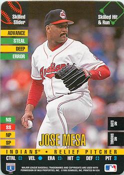 1995 Donruss Top of the Order #NNO Jose Mesa Front