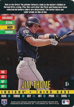 1995 Donruss Top of the Order #NNO Jim Thome Front