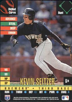 1995 Donruss Top of the Order #NNO Kevin Seitzer Front