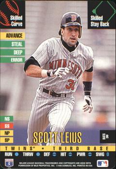 1995 Donruss Top of the Order #NNO Scott Leius Front