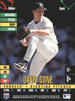 1995 Donruss Top of the Order #NNO David Cone Front