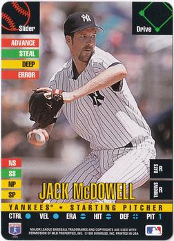 1995 Donruss Top of the Order #NNO Jack McDowell Front