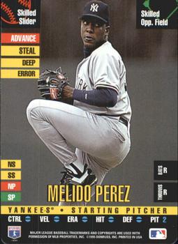 1995 Donruss Top of the Order #NNO Melido Perez Front