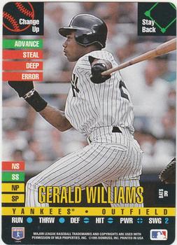 1995 Donruss Top of the Order #NNO Gerald Williams Front