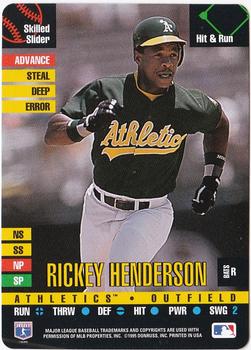 1995 Donruss Top of the Order #NNO Rickey Henderson Front