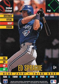 1995 Donruss Top of the Order #NNO Ed Sprague Front