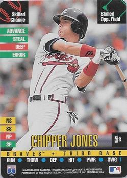 1995 Donruss Top of the Order #NNO Chipper Jones Front