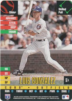 1995 Donruss Top of the Order #NNO Luis Gonzalez Front